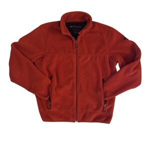 Windriver Burnt Orange Fleece Technical Jacket